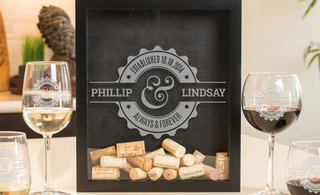 engraved wine glasses
