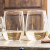 2 Stemless White Wine Sets Products