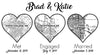 3 Hearts For-A-Couple Designs