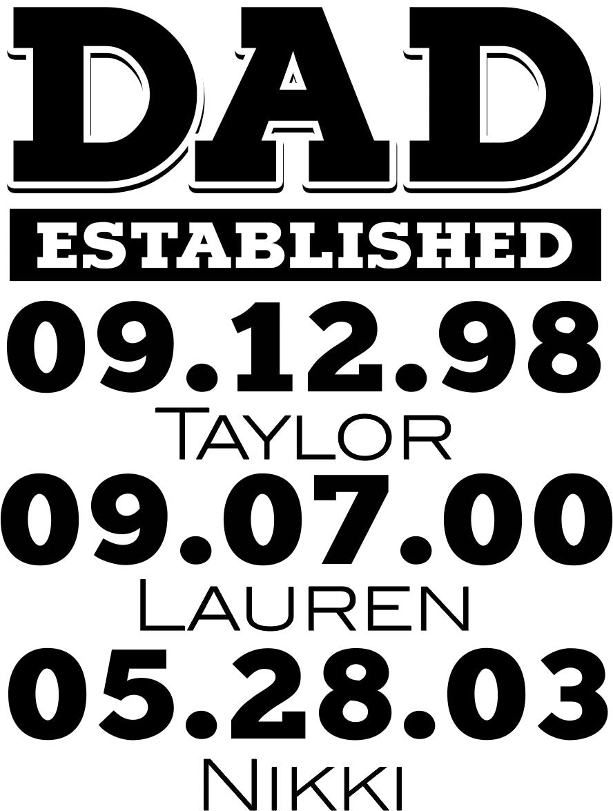 DADEST For-A-Father Designs