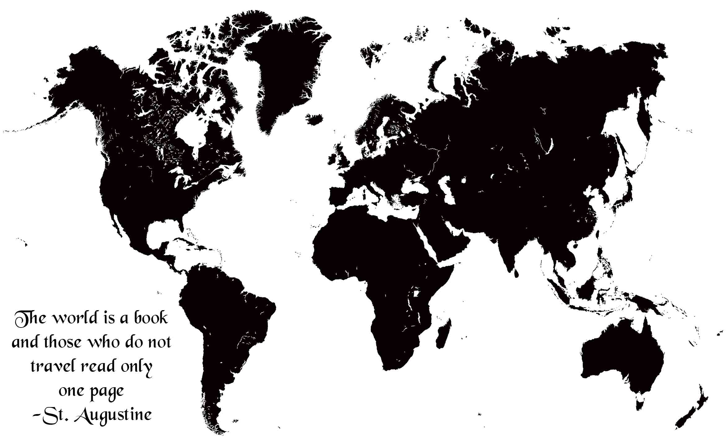 World Map Unique-Designs Designs