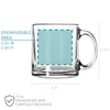 Personalized Love You Forever Glass Coffee Mug, Design: MD16