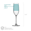 Mountain Themed Champagne Flutes, Design: OD1