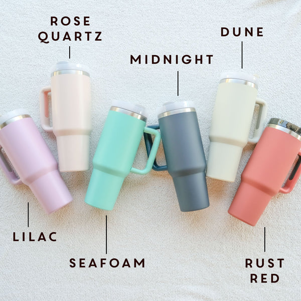 Personalized Wildflower Name Tumbler, Design: L8
