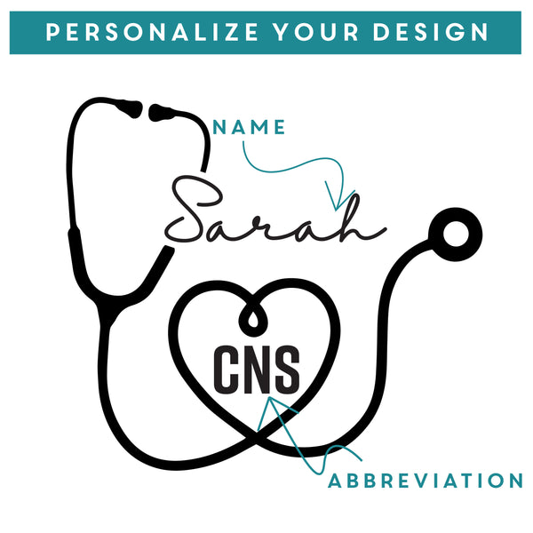 Personalized Med Student Tumbler, Design: MED1