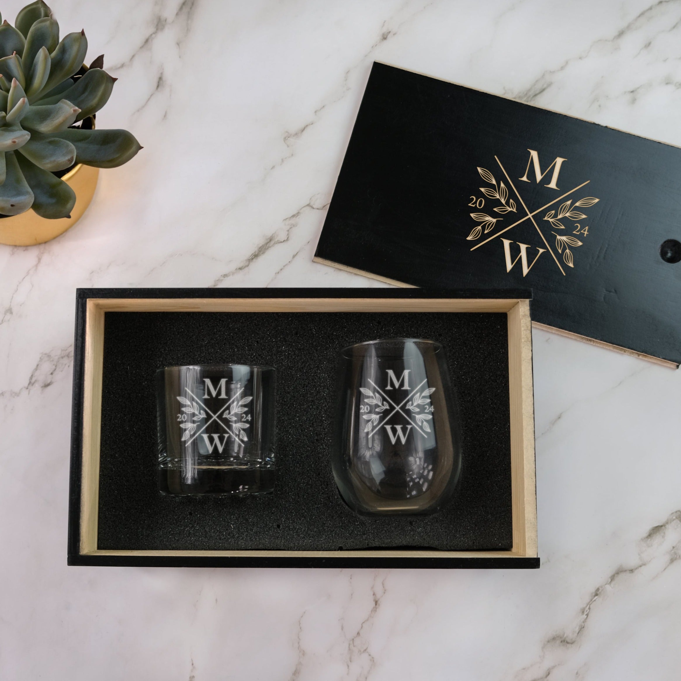 Our best selling wine and whiskey set