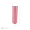 Persoanlized Til Death Do Us Party Bachelorette Tumblers, Design: WG9