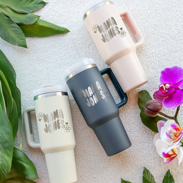 Personalized Tumbler for Mom, Design: MD19