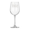 Personalized Birthday Wine Glass, Design: BDAY8