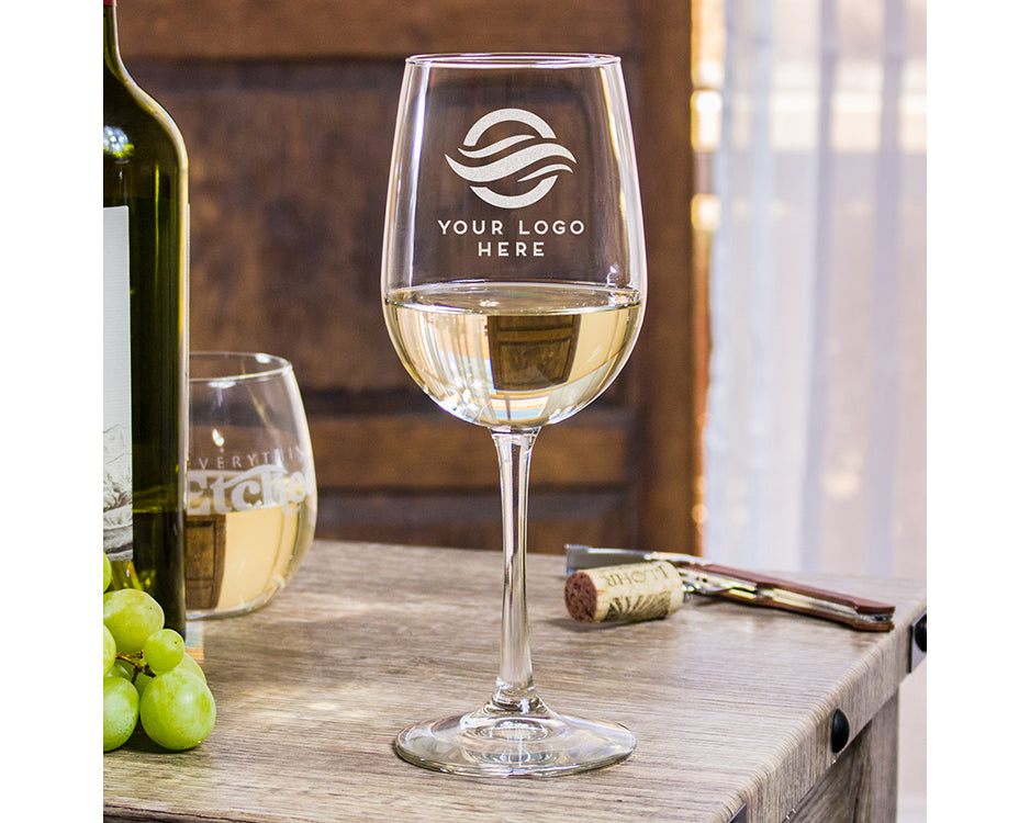 Custom Stemmed Wine Glass