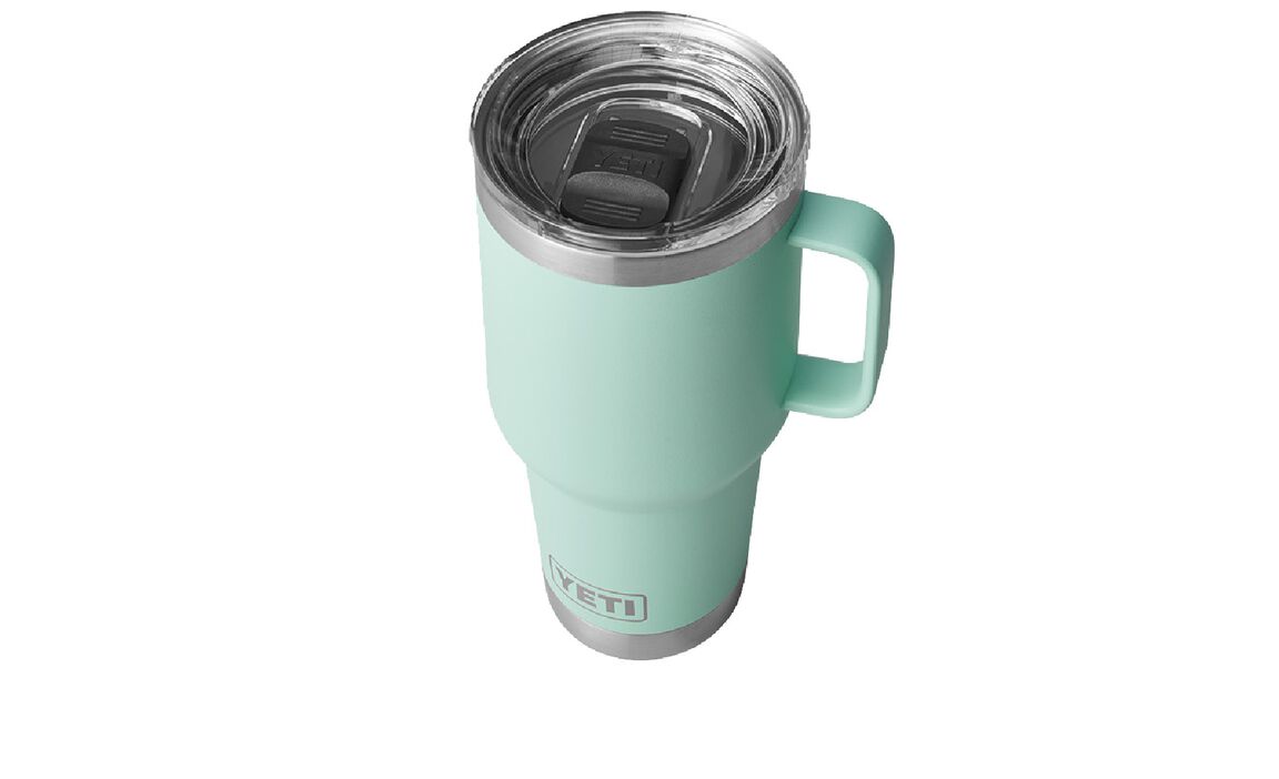 Trucker Travel Mug Personalized With Handle 30 Oz Custom Engraved YETI  Trucker Coffee Mug Custom Black Engraved Yeti Mug With Handle 
