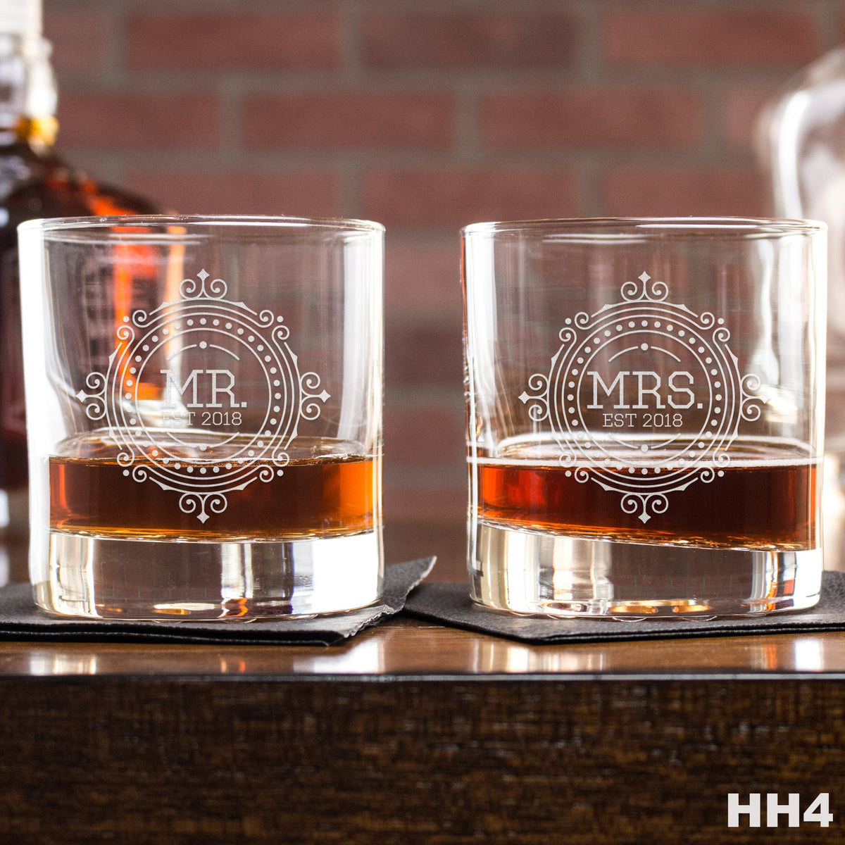 Mr and mrs rocks glasses discount