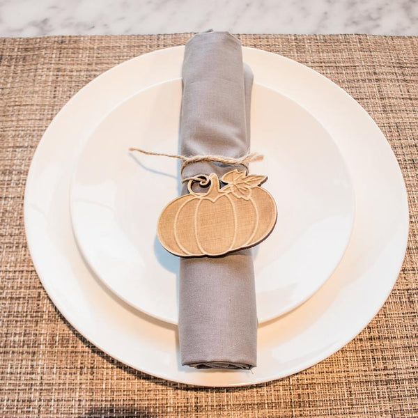 Thanksgiving Napkin Ties 4 Styles - Design: NT