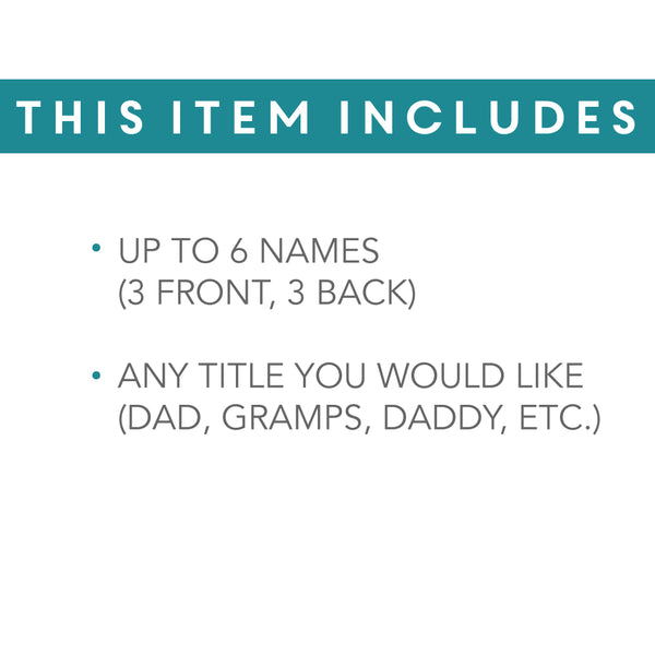 Beer Mug Dad Established 4-6 Names - Design: DADEST