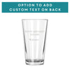 Jurassic Pint Glass, Clever Girl - Design: JPCLEVER
