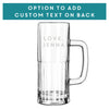 Man, Myth, Legend Engraved Beer Mug - Design: THEMAN