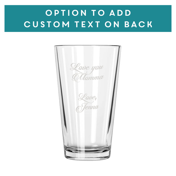 Best Mom Ever Pint Glass, Design: MD11