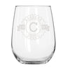 Stemless White Wine Glass - Design: B1