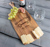 Personalized Cheese Board Rectangle Housewarming Gift - Design: HW1