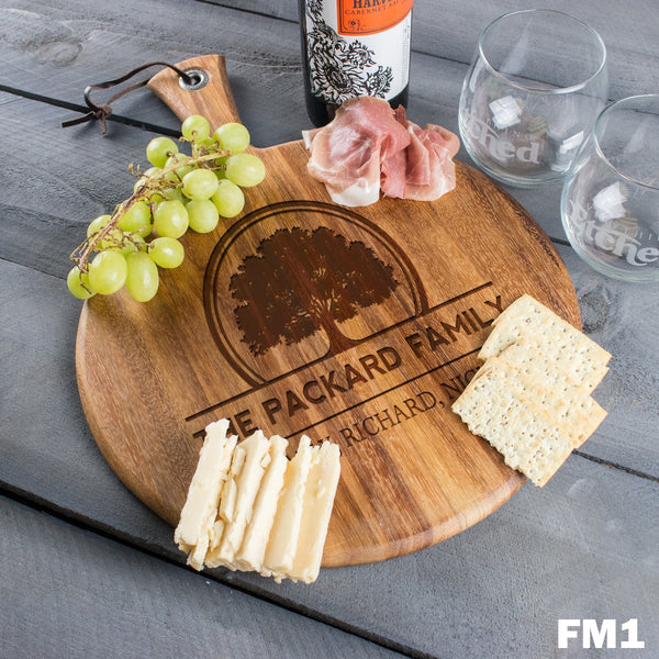 Round Cheese Board - Design: FM1