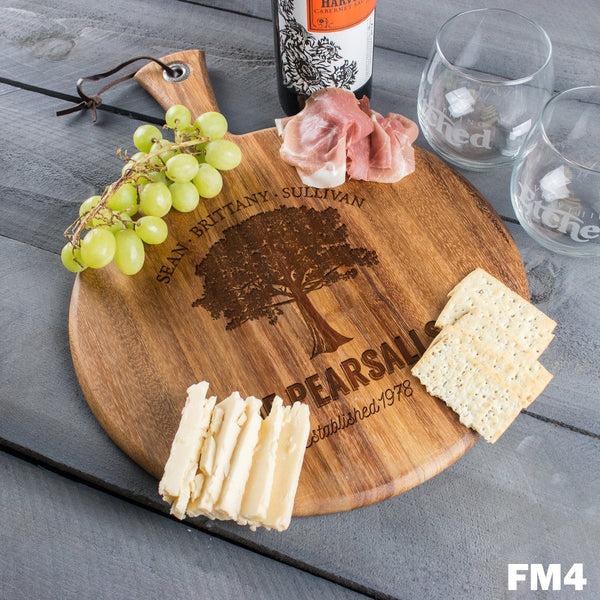 Round Cheese Board - Design: FM4
