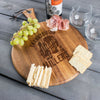 Round Cheese Board Thankful - Design: TG4