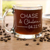 Relationship Etched Coffee Mug - Design: N6