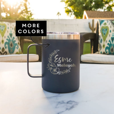 Custom Recycled Coffee Grounds Eco-Friendly Travel Mugs (17 Oz.)