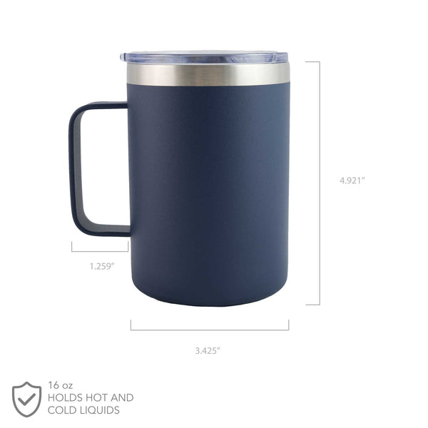Personalized Floral 16oz Stainless Steel Trvel Mug, Design: L8