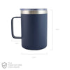 Stethoscope Personalized Travel Coffee Mug for Medical Professionals, Design: MED1