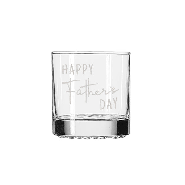 Happy Father's Day Whiskey Glass, Design: FD15