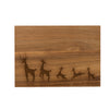 Personalized Charcuterie Board with Family Names, Holiday Cutting Board, Design: FM9