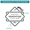 Graduation Pint Glass - Design: GRAD1