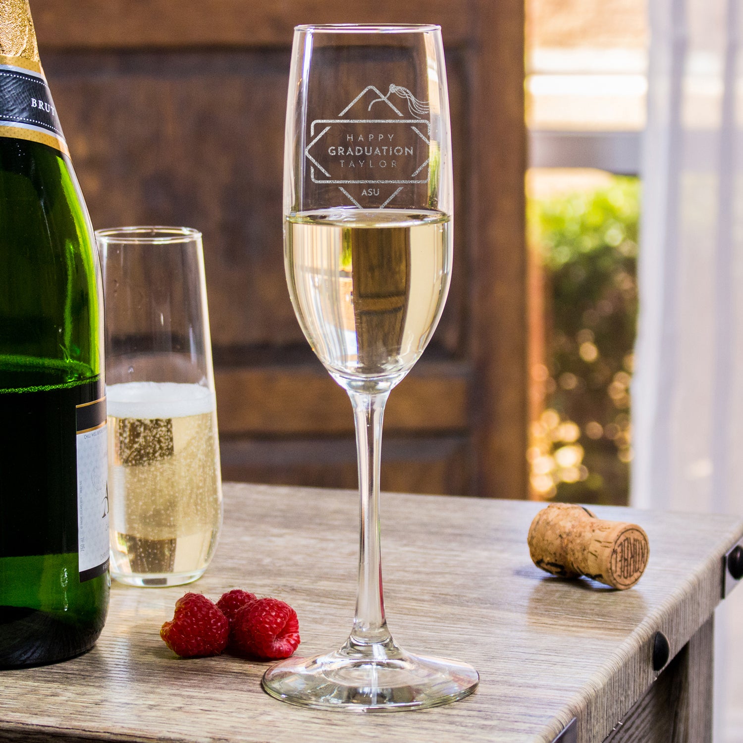 Graduation Champagne Flute - Design: GRAD1