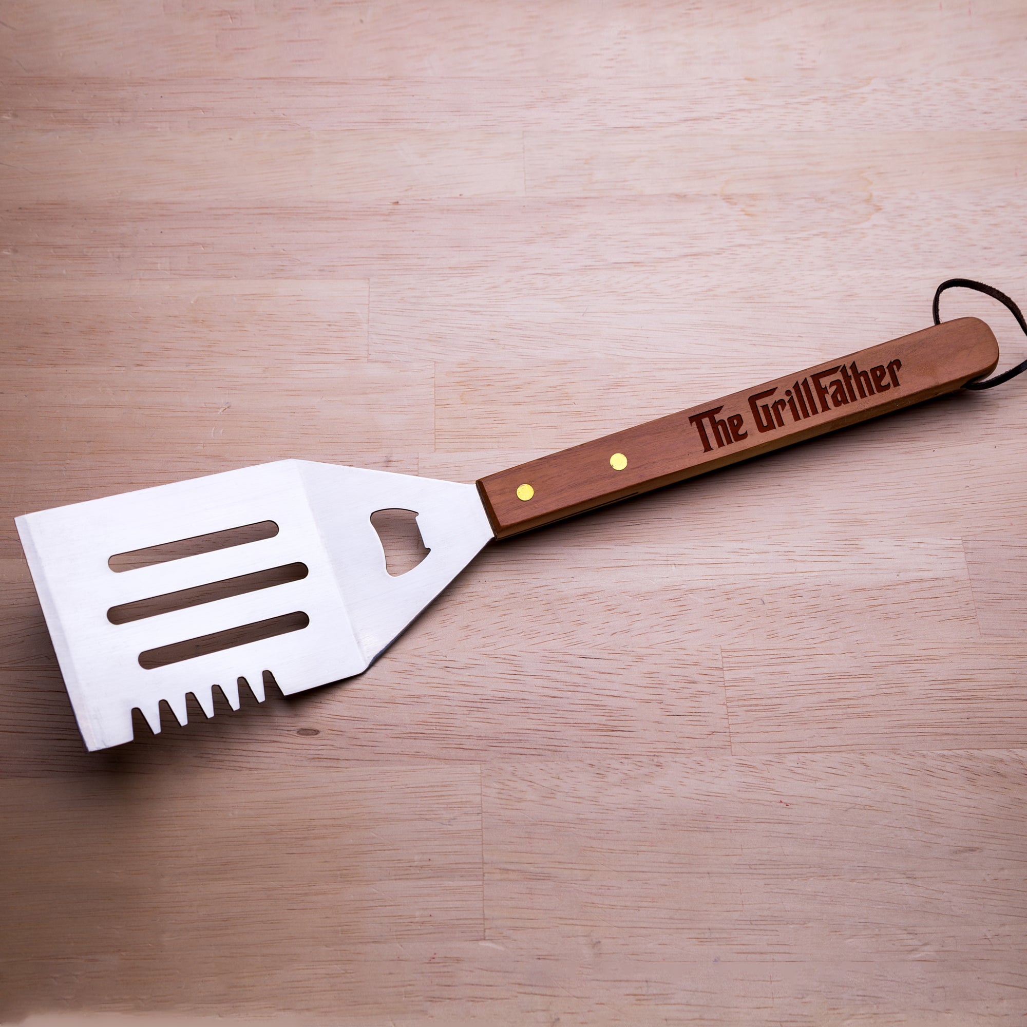 Engraved Spatula - Design: GRILLFATHER