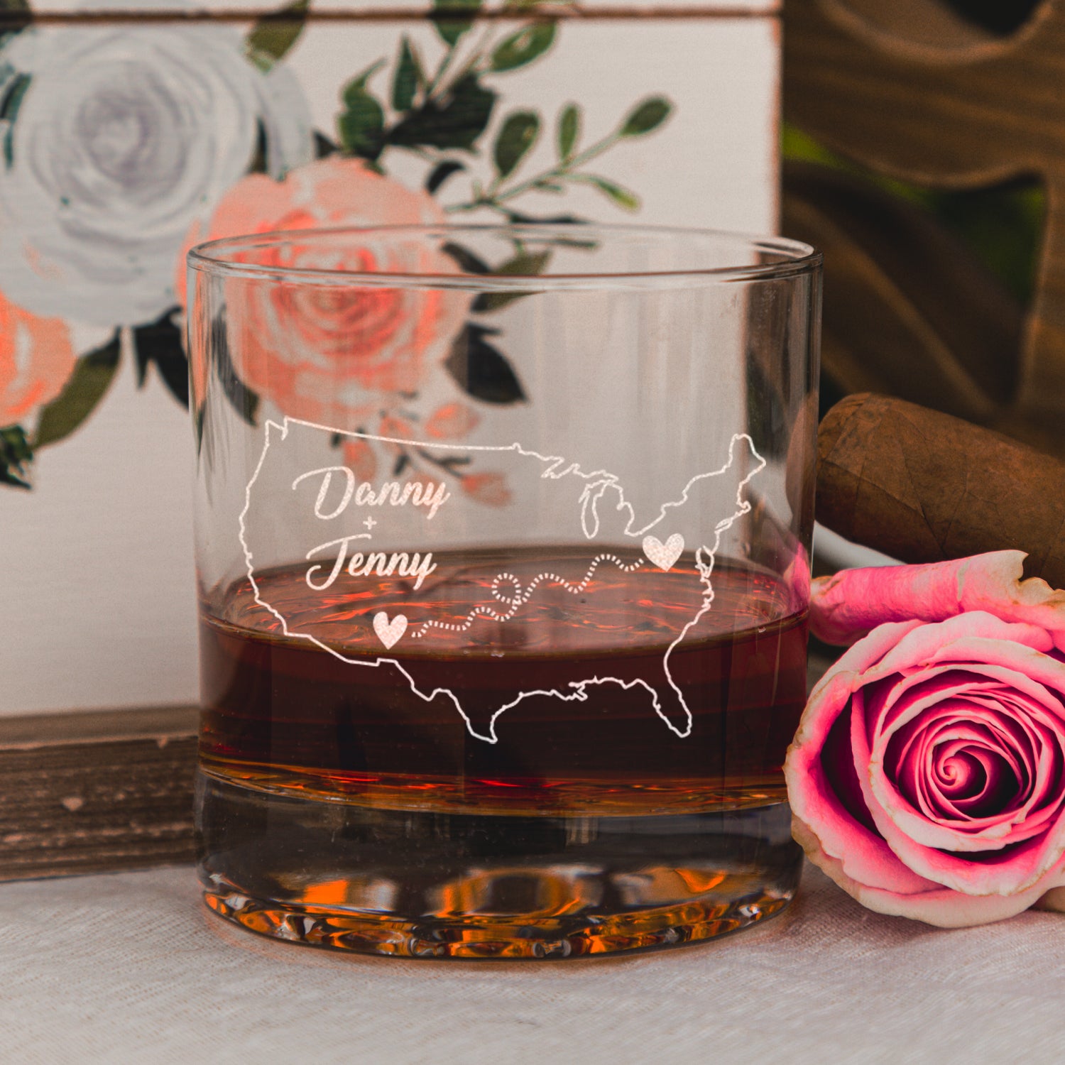 Long Distance Whiskey Glasses - Design: HOME2
