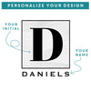 Personalized Initial Tall Whiskey Decanter, Design: K5