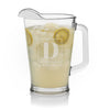 Personalized Initial Glass Pitcher, Design: K5