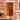 Etched Fancy Initial Pint Glass, Design: K6