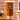 Etched Fancy Initial Pint Glass, Design: K6