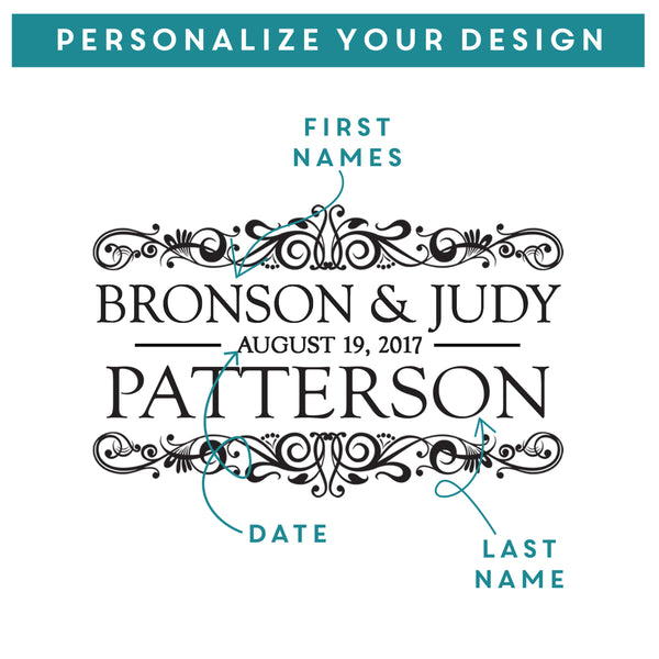 Etched Stemless White Wine Glasses Couples - Design: L1