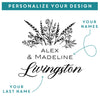 Personalized Wine Decanter, Design: L8