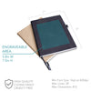 Personalized Notebook Faux Leather - Design: CUSTOM