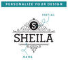 Engraved Whiskey Glasses Personalized - Design: M2