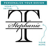 Etched Glass Pitcher - Design: M3