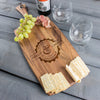 Personalized Cheese Board Rectangle Couples - Design: N3