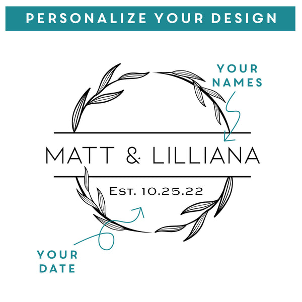 Personalized Whiskey Glass - Design: N8