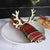 Laser Cut Antler Napkin Rings - Design: NR2NA