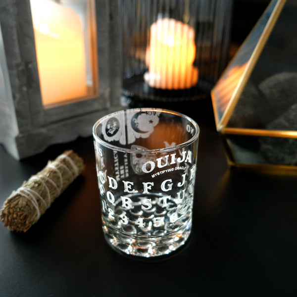 Ouija Wrapped Whiskey Glasses - Design: OUIJA