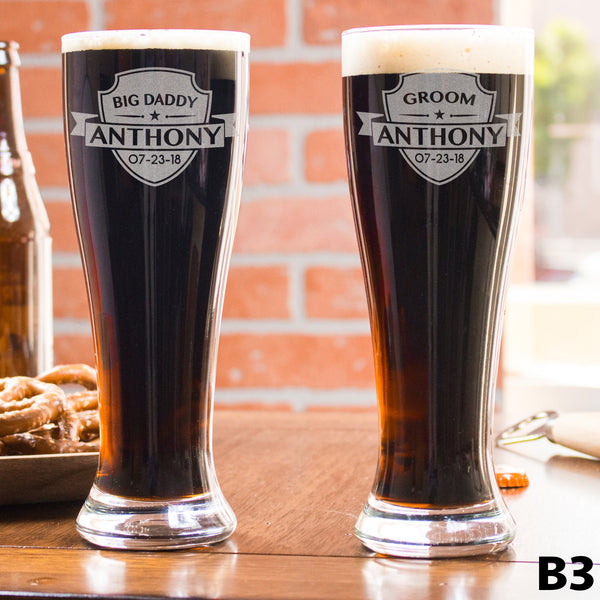 Pilsner Glass - Design: B3